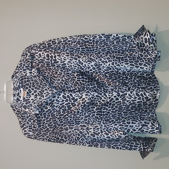 Transitions VTG 100% Silk blouse - Picture 5 of 6